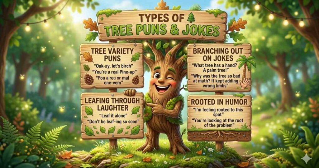 Types of Tree Puns & Jokes
